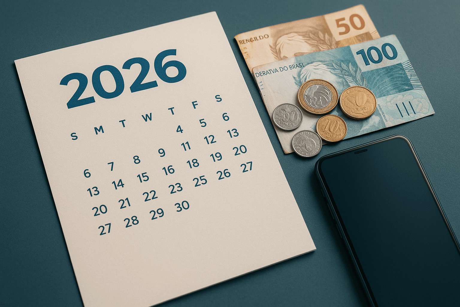Capa da matéria sobre o calendário do Bolsa Família